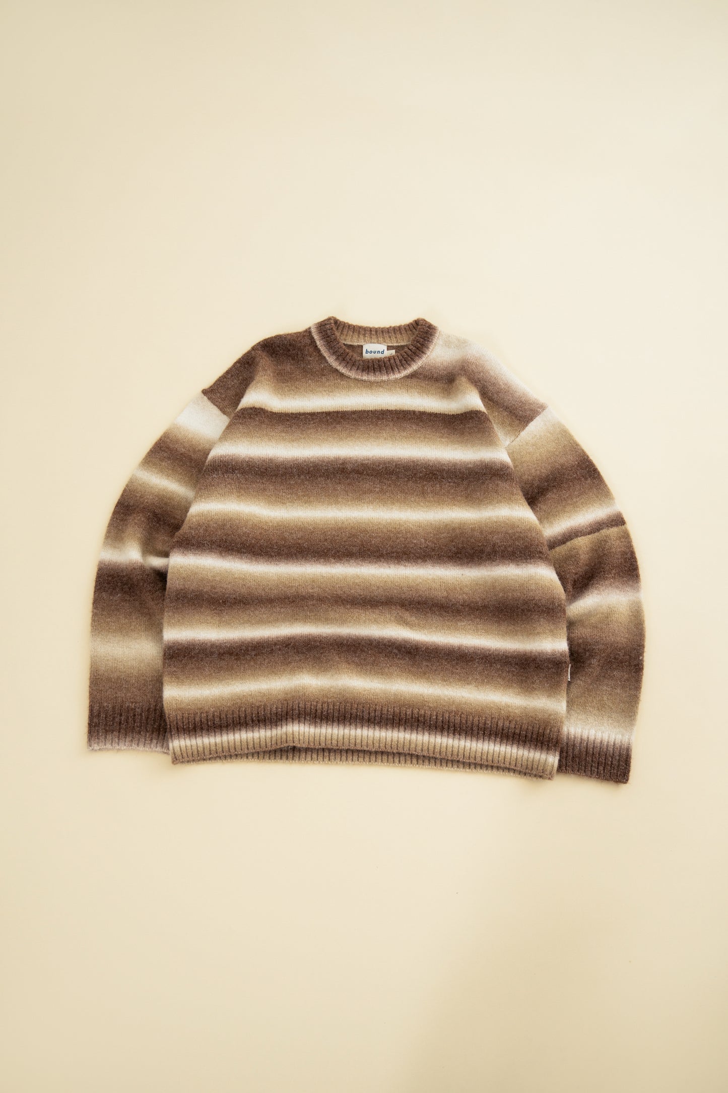 bound Toffee Ombre Knit Sweater
