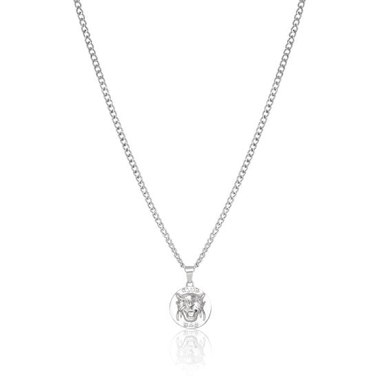 Melé X Club Bad 'Panther' Pendant Necklace - Silver / Gold
