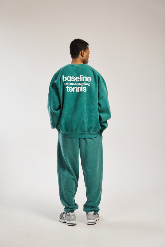 Vice 84 'Baseline' Sweater & Jogger Set - Vintage Washed Green