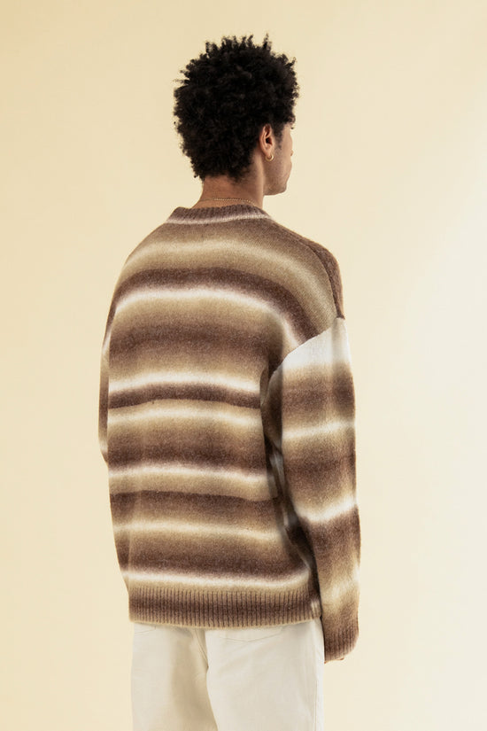 bound Toffee Ombre Knit Sweater