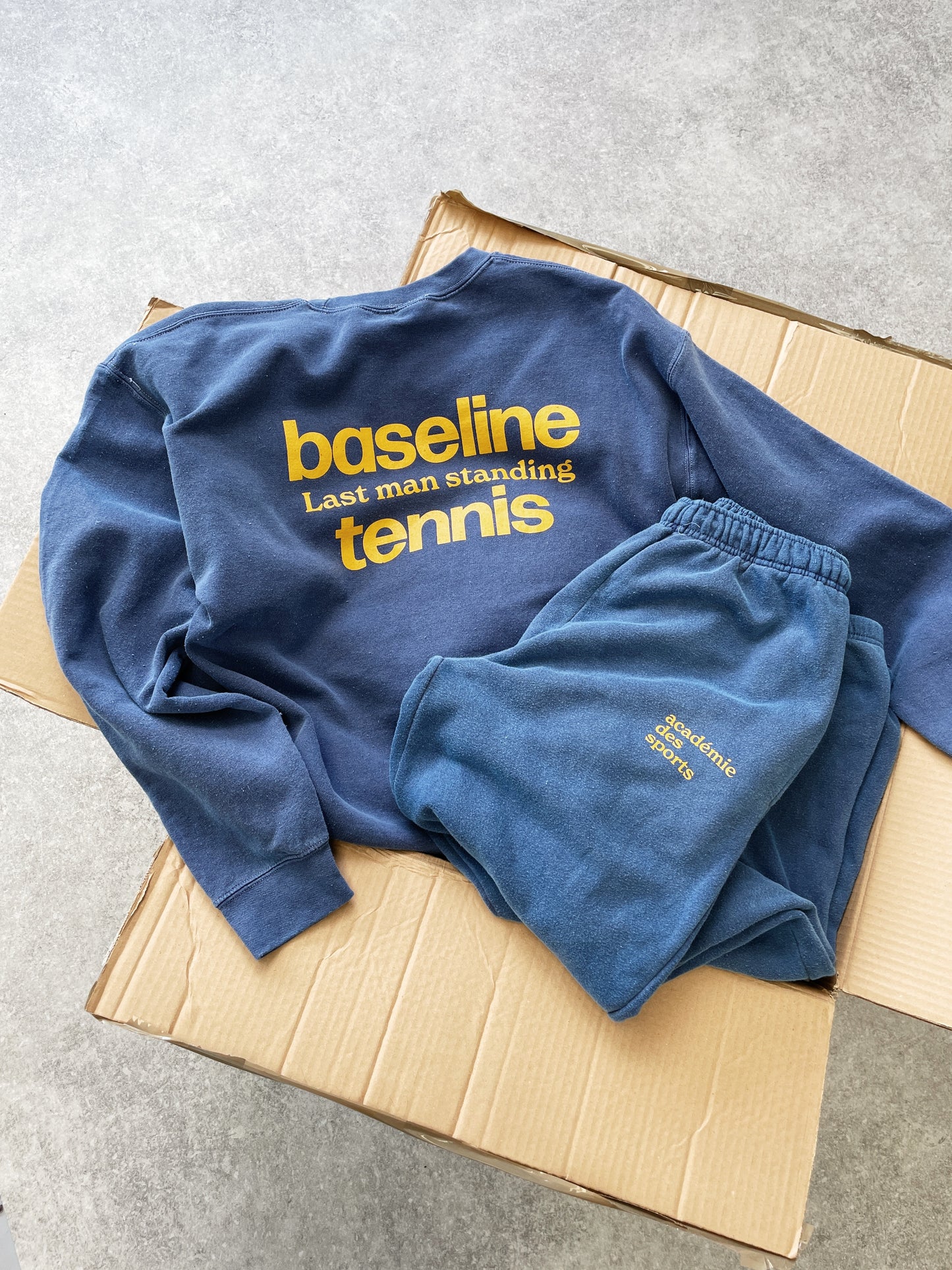Vice 84 'Baseline' Sweater - Vintage Washed Navy