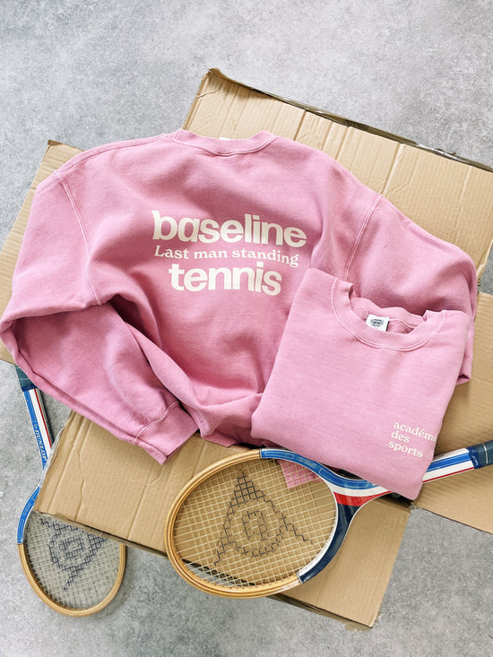 Vice 84 'Baseline' Sweater & Jogger Set - Vintage Washed Pink