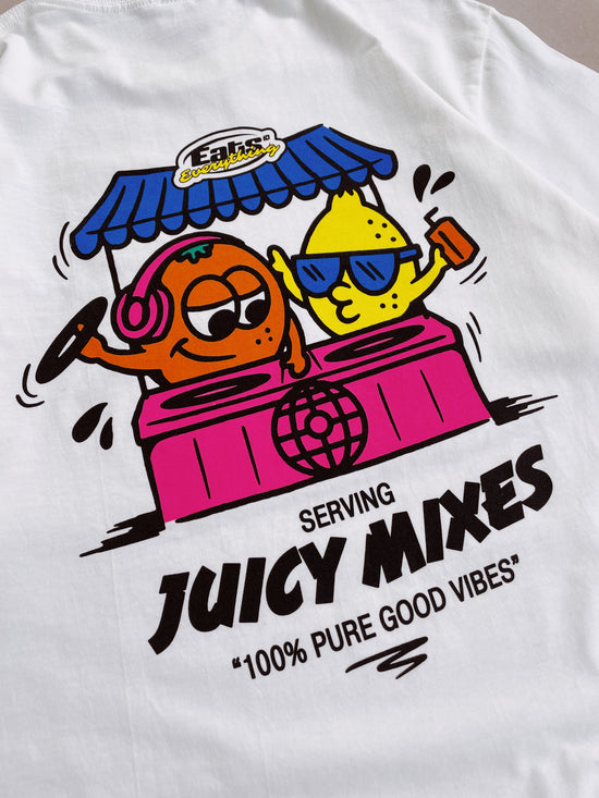 History Of Rave 'Juicy Mixes' Tee - White