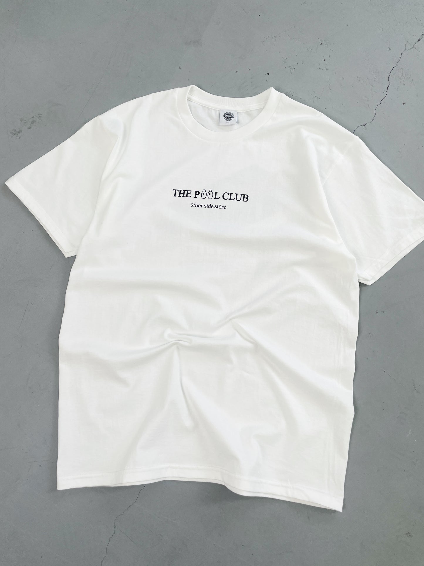 Other Side Store 'Pool Club' Tee - White