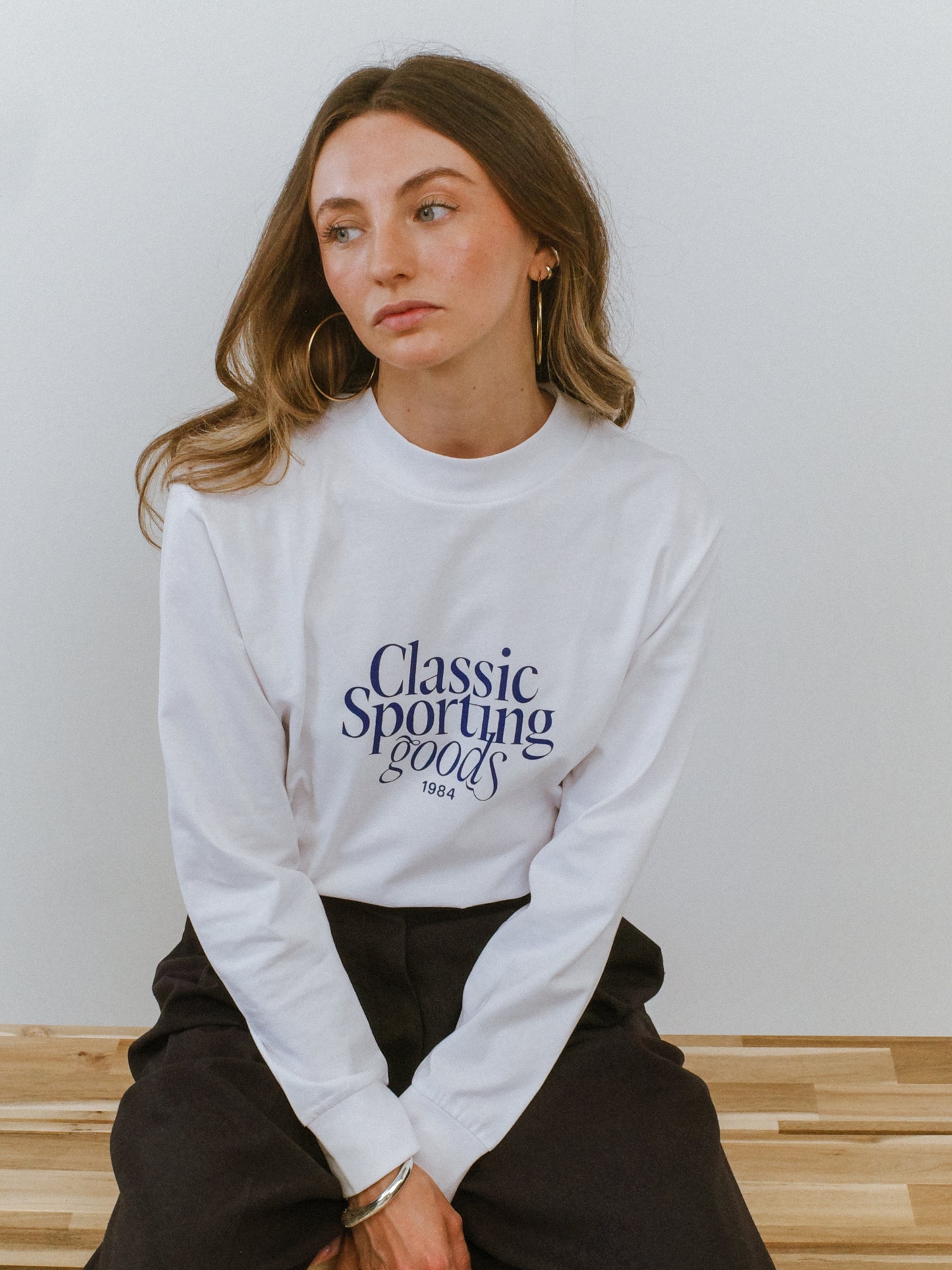Vice 84 WMNS 'Sporting Goods' Longsleeve Tee - White