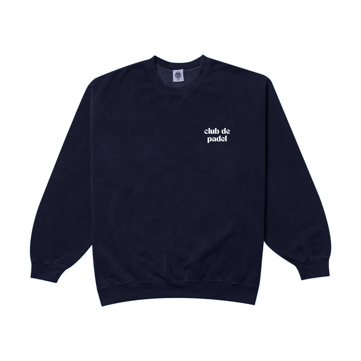 etavirp Logo Crewneck (Navy × Lemon) etavirp Logo Crewneck