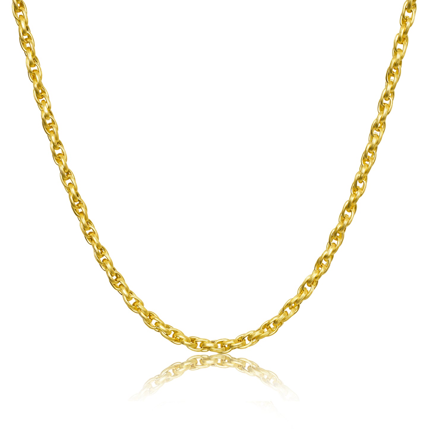 Thick Rope Chain 6mm - Gold
