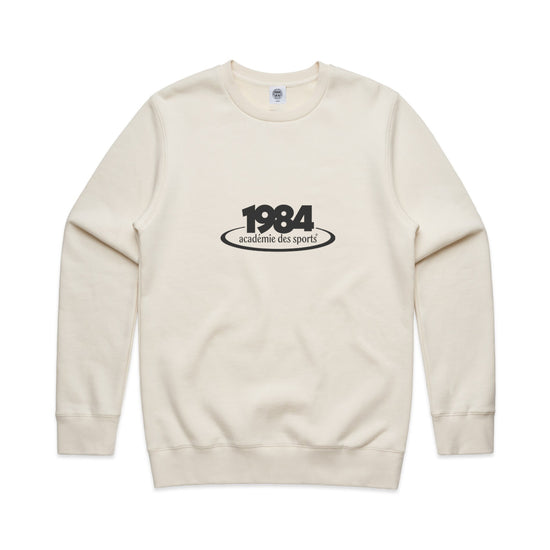 Vice 84 '1984' Crew Sweater - Ecru
