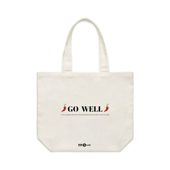 Tailenders 'Go Well' Organic Shopper Tote Bag