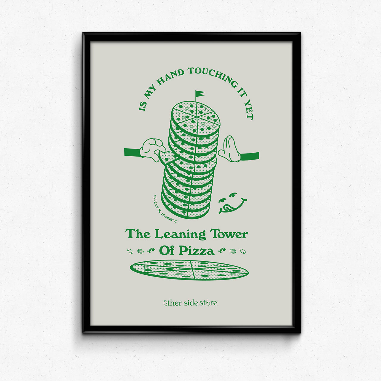 Other Side Store 'Leaning Tower' Art Print