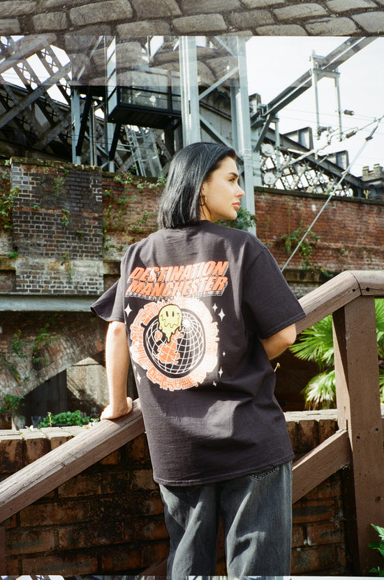 WHP x UN:IK 'Destination Manchester' Tee - Black