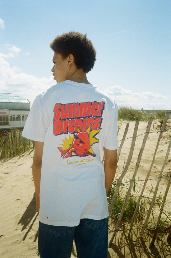 Seasonal Hero 'Summer Dreams' Tee - White