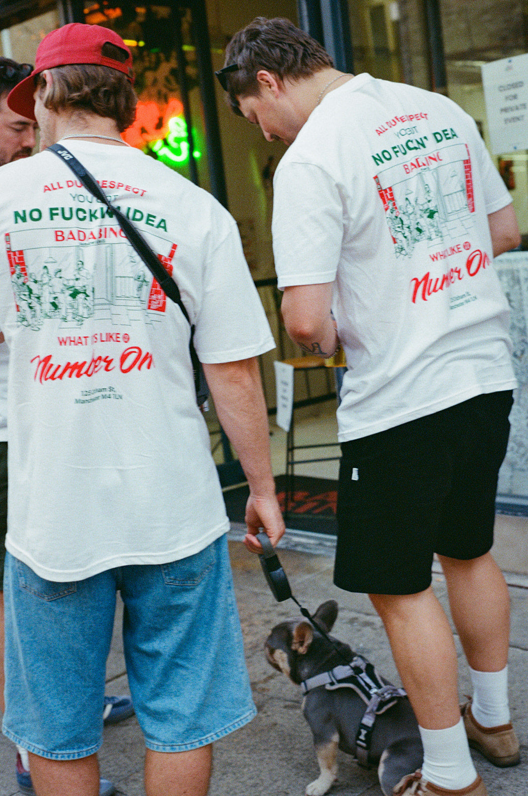 Bada Bing x UN:IK 'All Due Respect' Tee - White