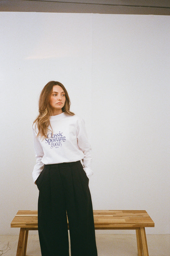 Vice 84 WMNS 'Sporting Goods' Longsleeve Tee - White