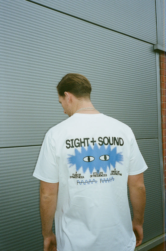 KBAR X UN:IK 'Sight & Sound' Tee - White