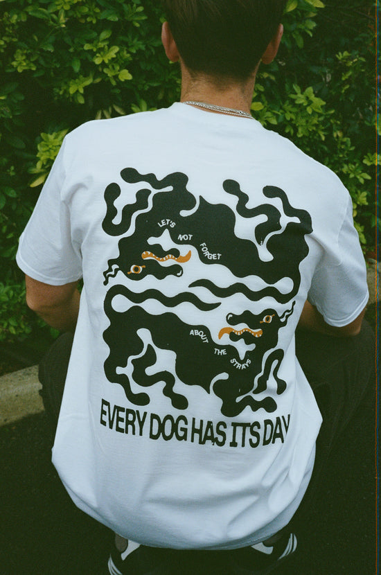 KBAR X UN:IK 'Every Dog Has Its Day' Tee - White