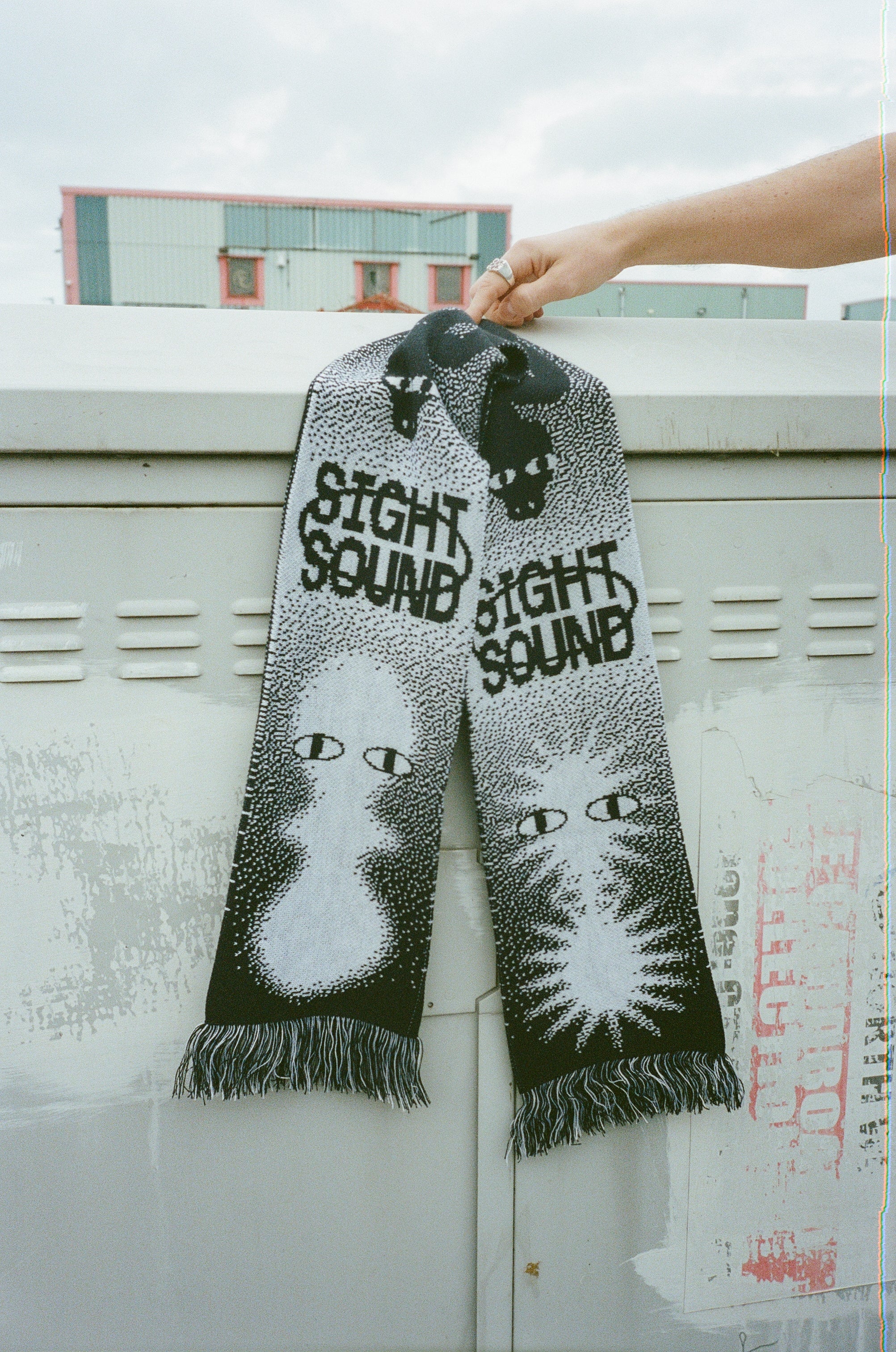 KBAR X UN:IK 'Sight & Sound' Scarf - Black / Blue – UN:IK Clothing