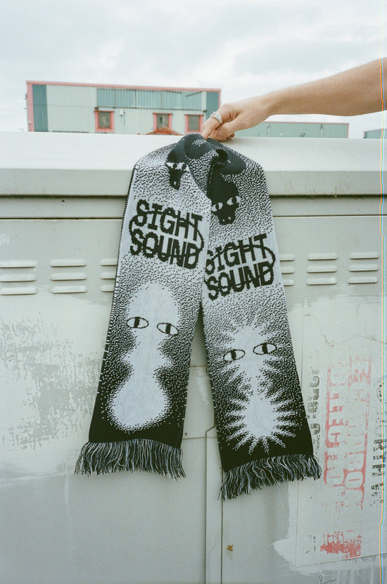 KBAR X UN:IK 'Sight & Sound' Scarf - Black / Blue