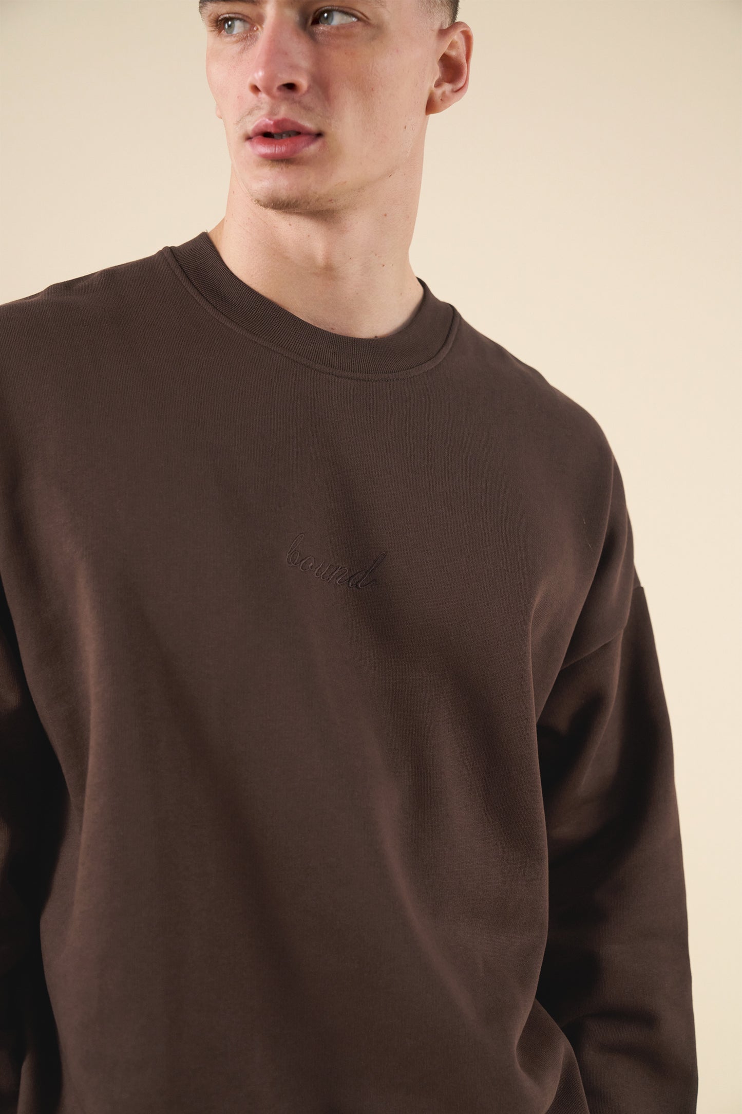bound Sustain Heavy Sweater - Cocoa Brown
