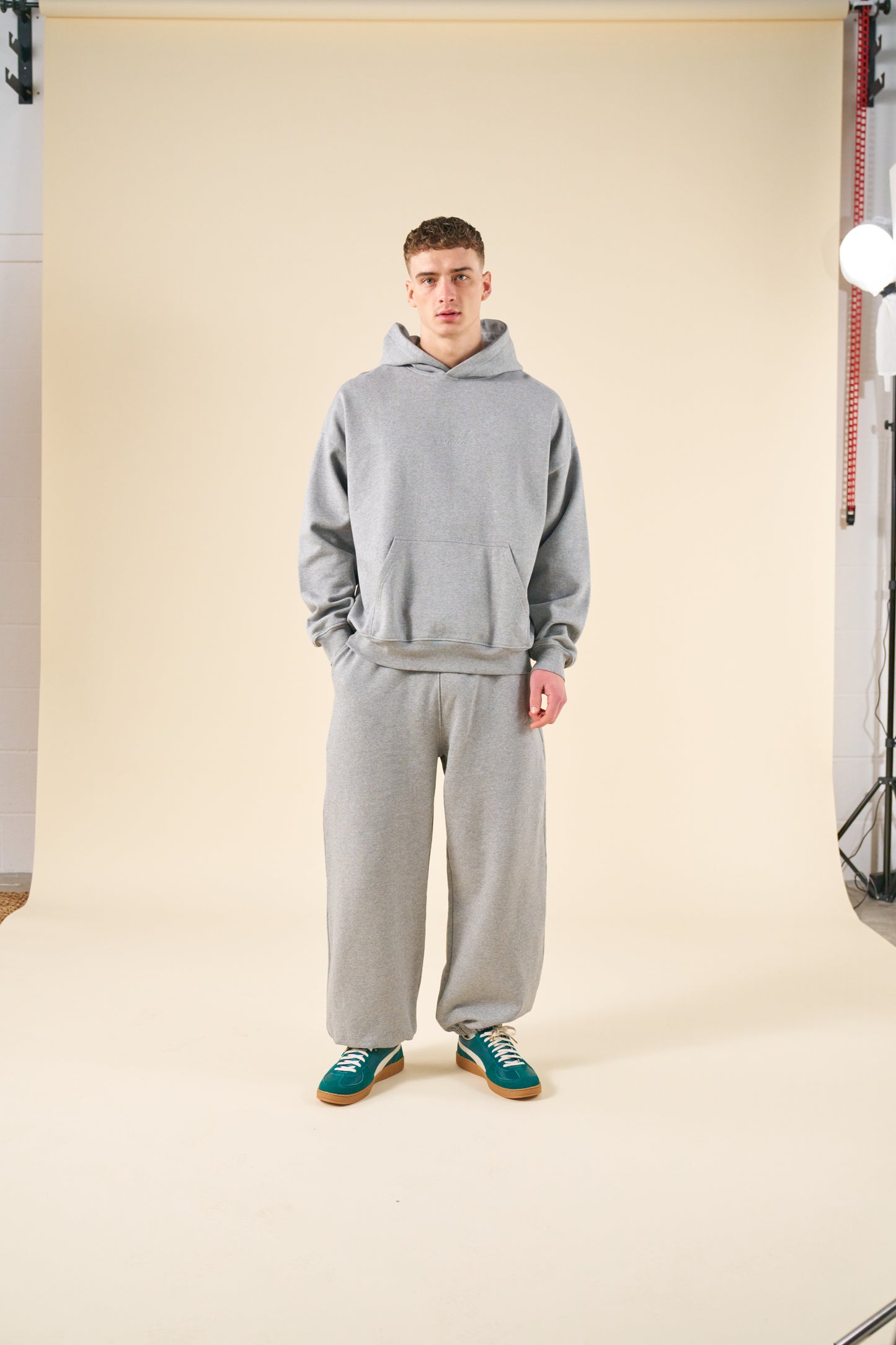 bound Sustain Heavy Joggers - Heather Grey