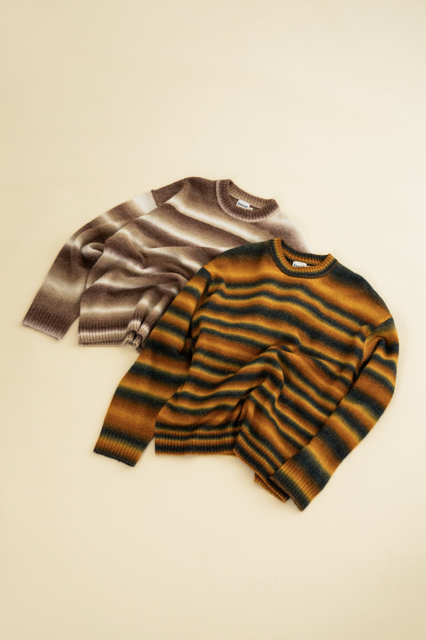 bound Toffee Ombre Knit Sweater