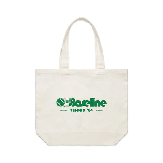 Vice 84 *10 Years Of* 'Baseline' Large Gym Tote Bag - Ecru