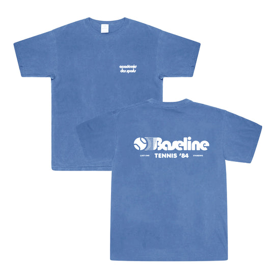 Vice 84 *10 Years Of* 'Baseline' Tee - Vintage Washed Blue