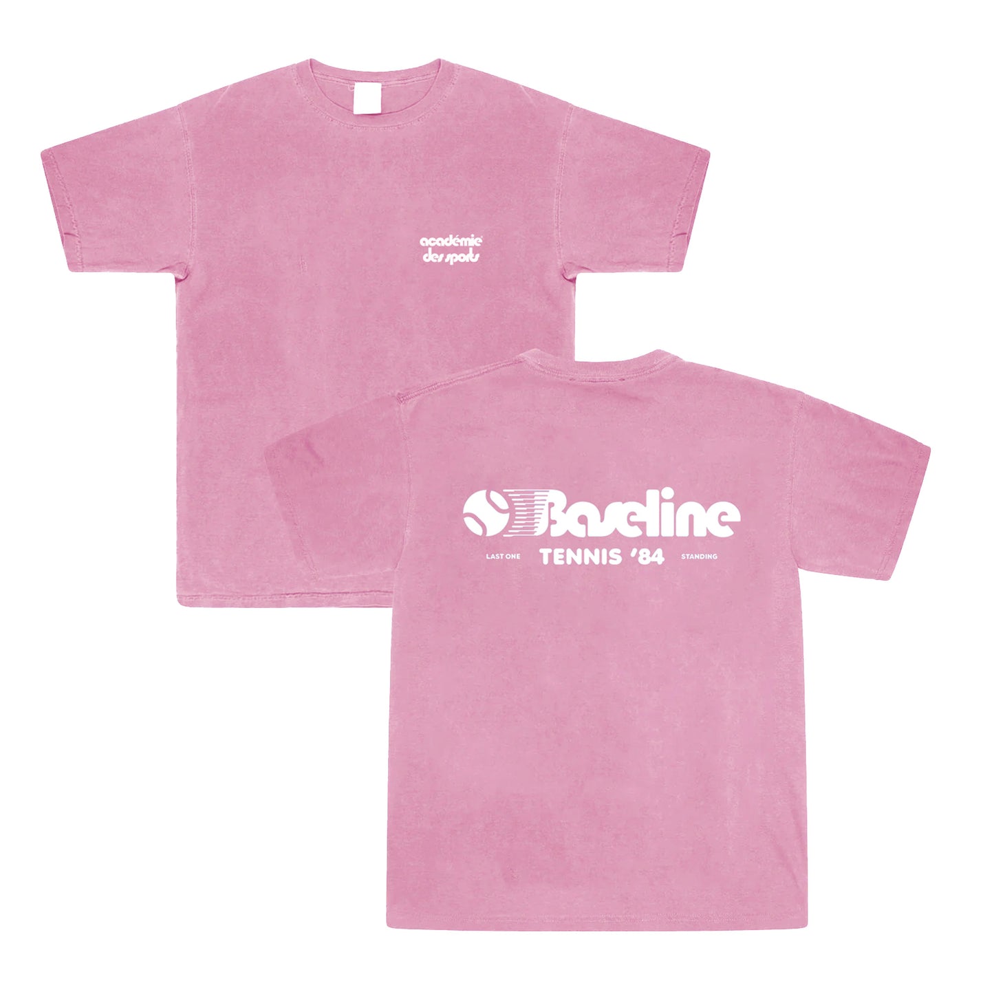 Vice 84 *10 Years Of* 'Baseline' Tee - Vintage Washed Pink