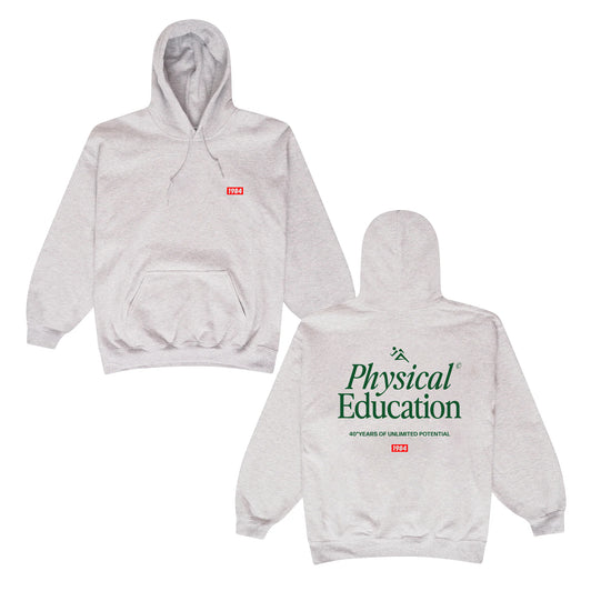 Vice 84 *10 Years Of* 'Physical Education' Hoodie - Ash Grey