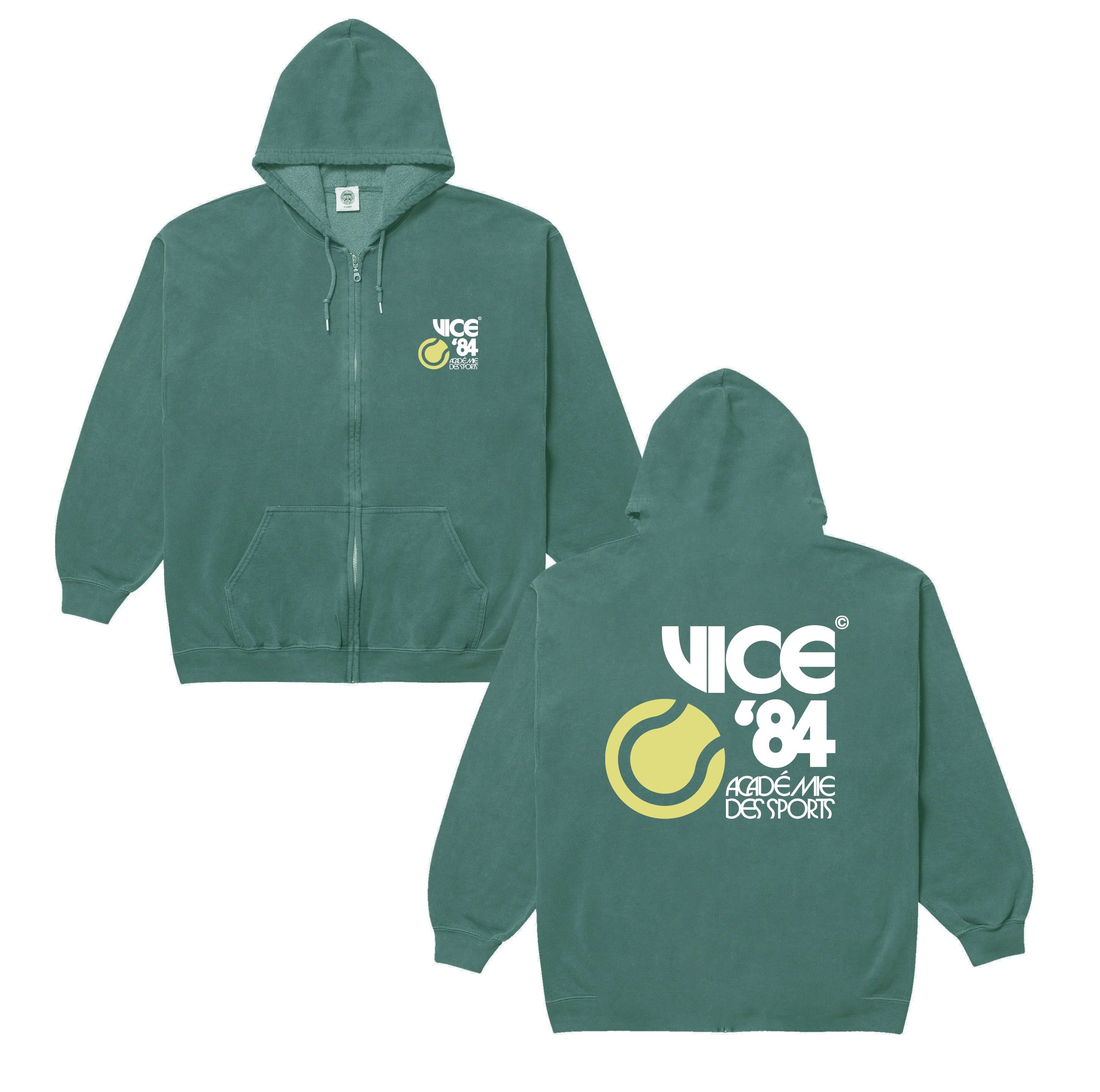 Full Zip Hoodie Uga 40th Anniversary Hoodie Vice 84 *10 Years Of