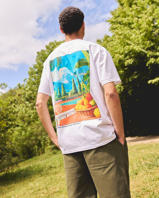 Load image into Gallery viewer, Vice 84 &amp;#39;Racquet Club&amp;#39; Tee - White
