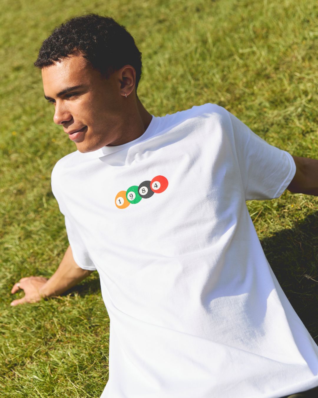 Vice 84 'Rack 'Em Up' Tee - White