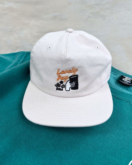 Load image into Gallery viewer, Guinness x UN:IK &amp;#39;Cheers&amp;#39; Embroidered Cap - Bone
