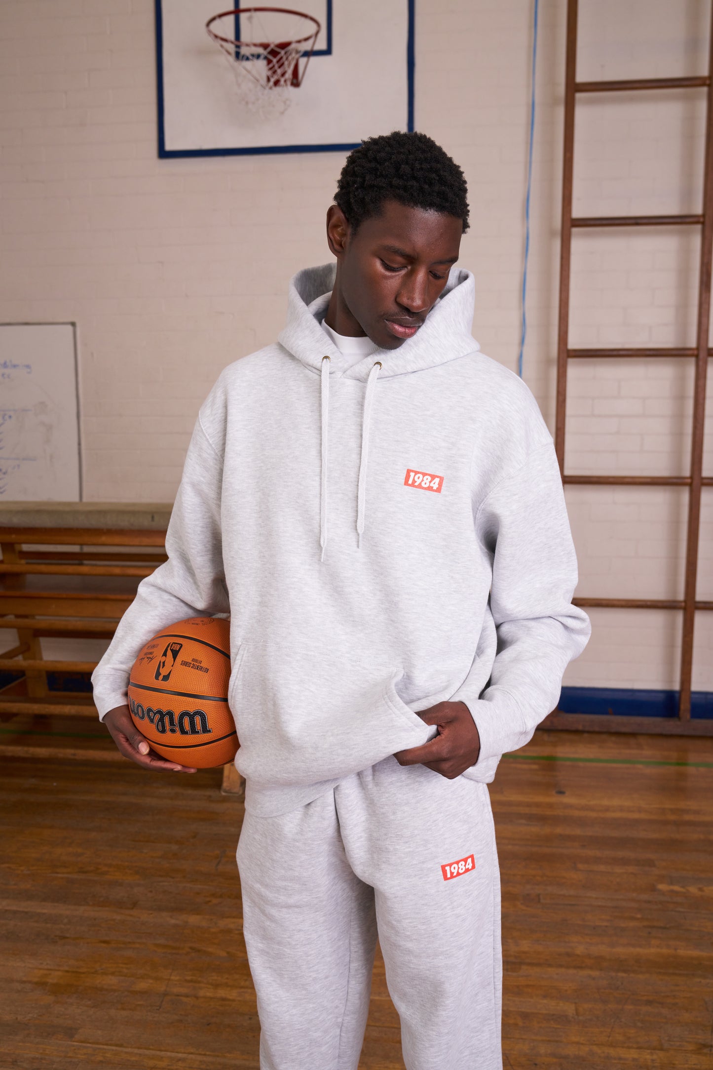 Vice 84 *10 Years Of* 'Physical Education' Hoodie - Ash Grey