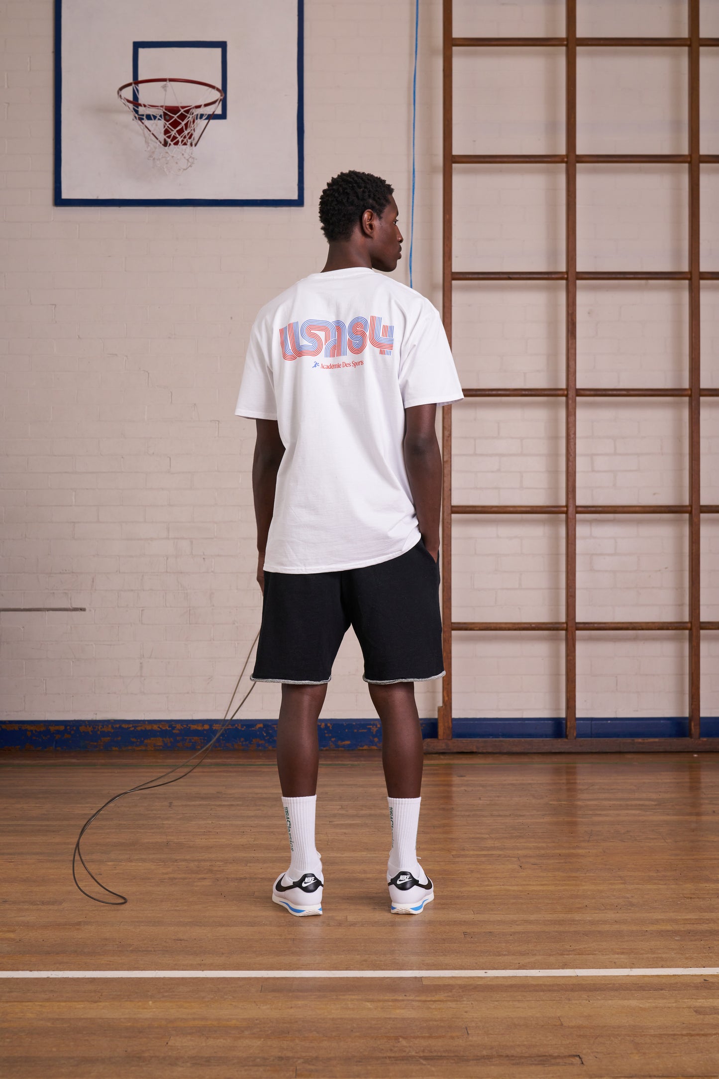 Vice 84 10 Years Of USA Sports Tee White UN IK Clothing