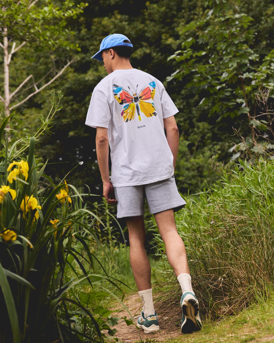 Vice 84 'Butterfly' Tee - White