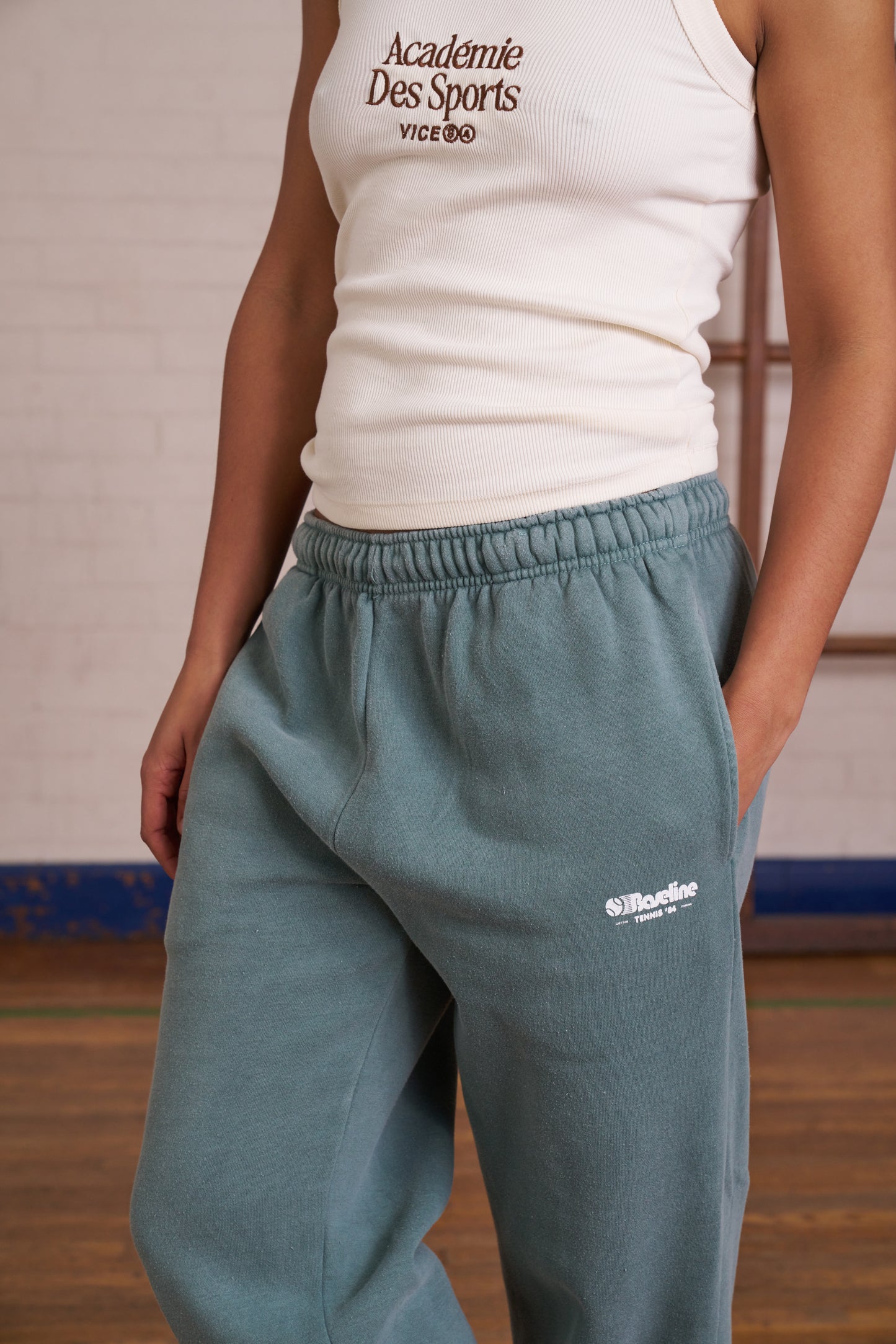 Vice 84 *10 Years Of* 'Baseline' Joggers - Vintage Washed Sage