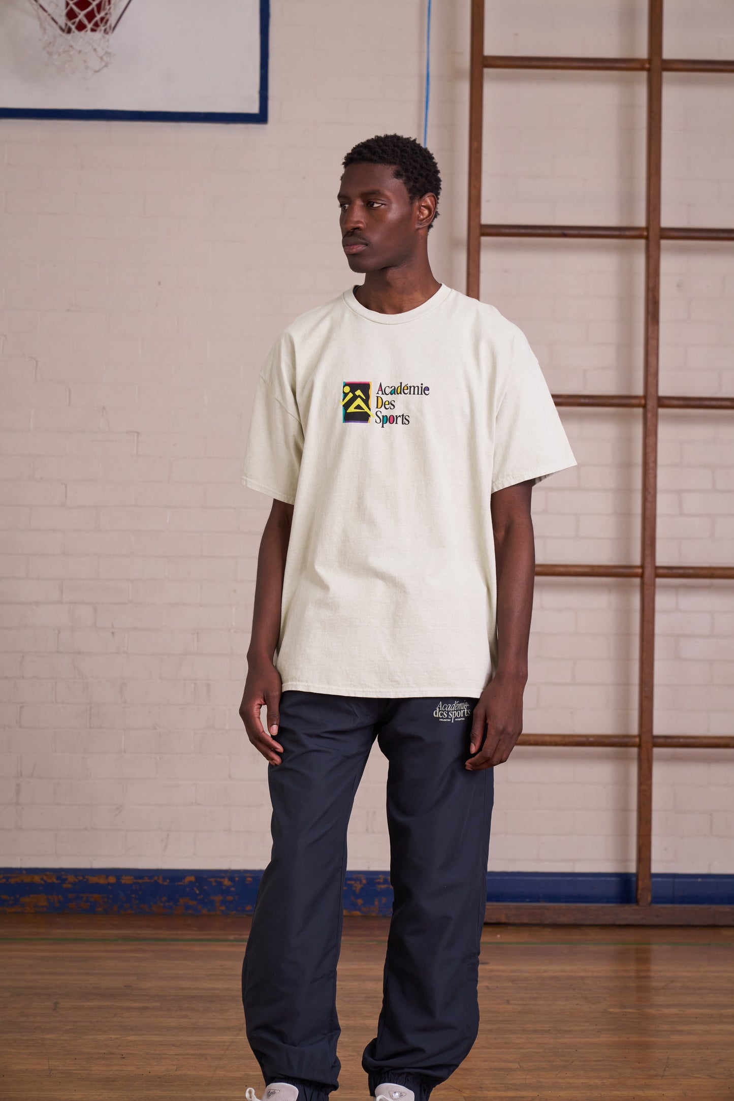 Vice 84 *10 Years Of* 'Retro Runner' Vintage Washed Tee - Cream