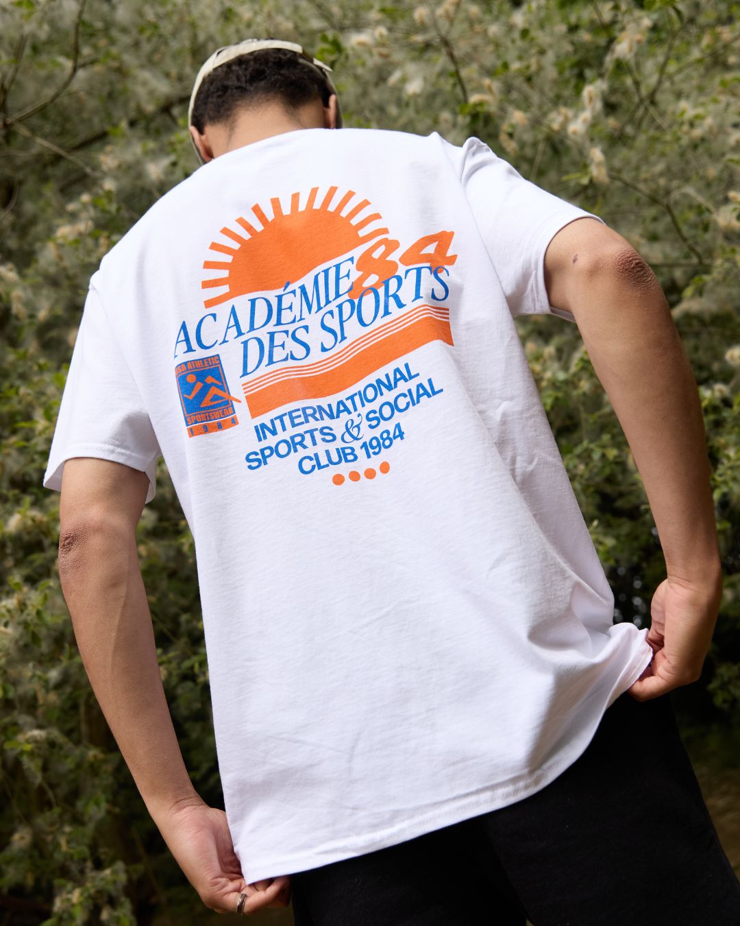 Vice 84 'Sports & Social Club' Tee - White