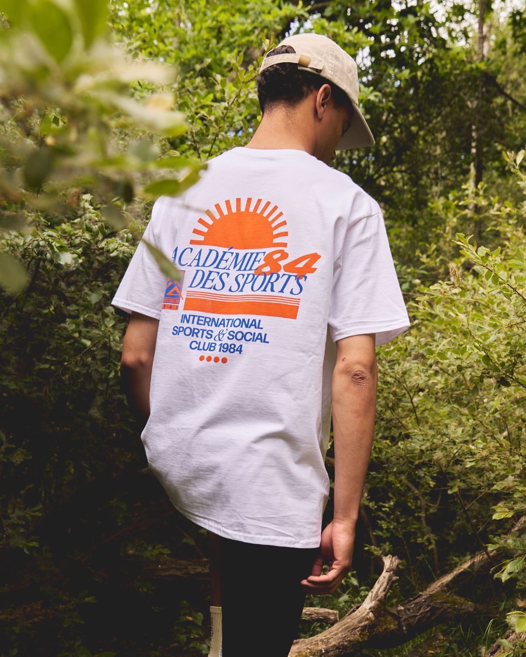 Vice 84 'Sports & Social Club' Tee - White