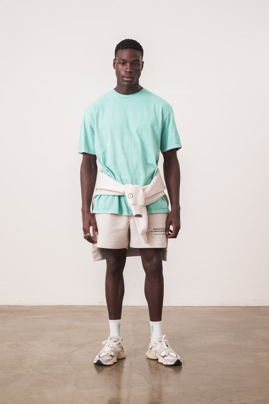 Load image into Gallery viewer, Essentials Vintage Washed Tee - Seafoam
