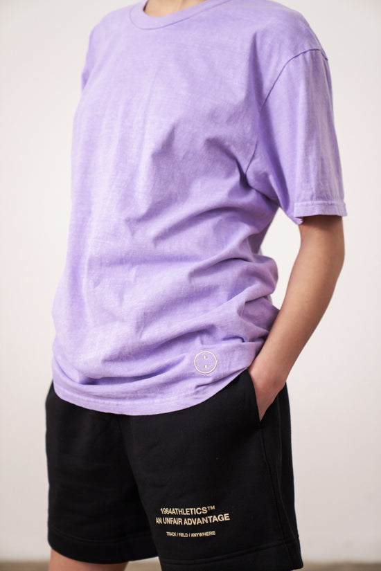 Essentials Vintage Washed Tee - Lilac