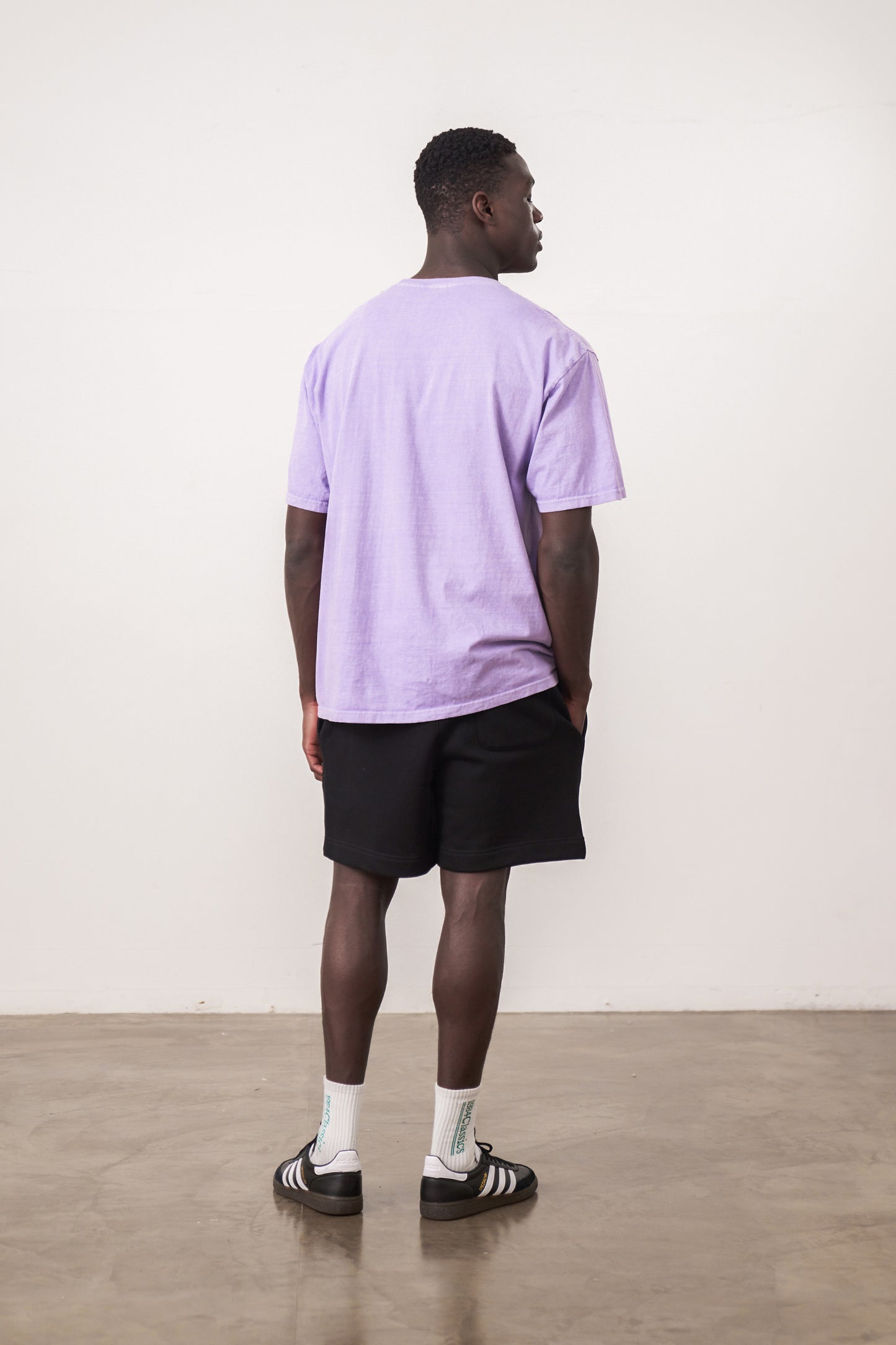 Essentials Vintage Washed Tee - Lilac