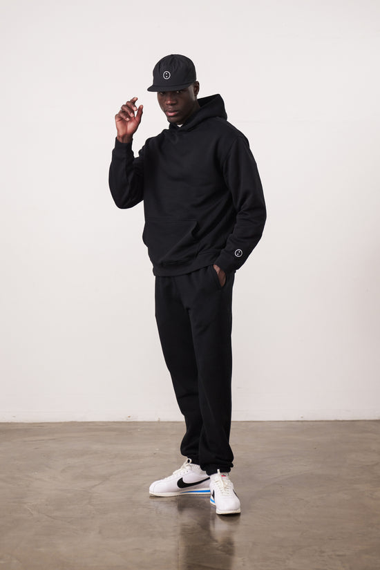 Load image into Gallery viewer, Essentials Premium Hoodie - Black
