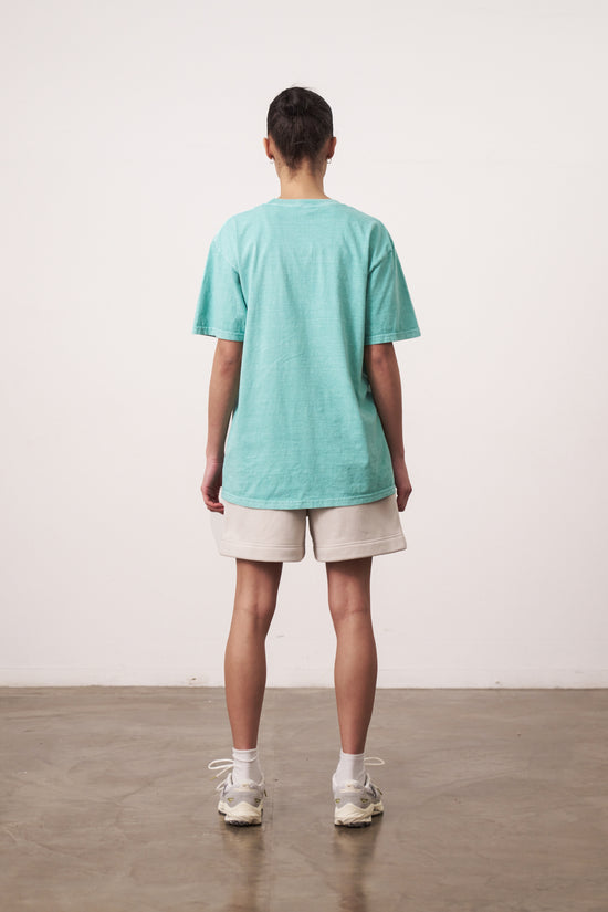 Essentials Vintage Washed Tee - Seafoam