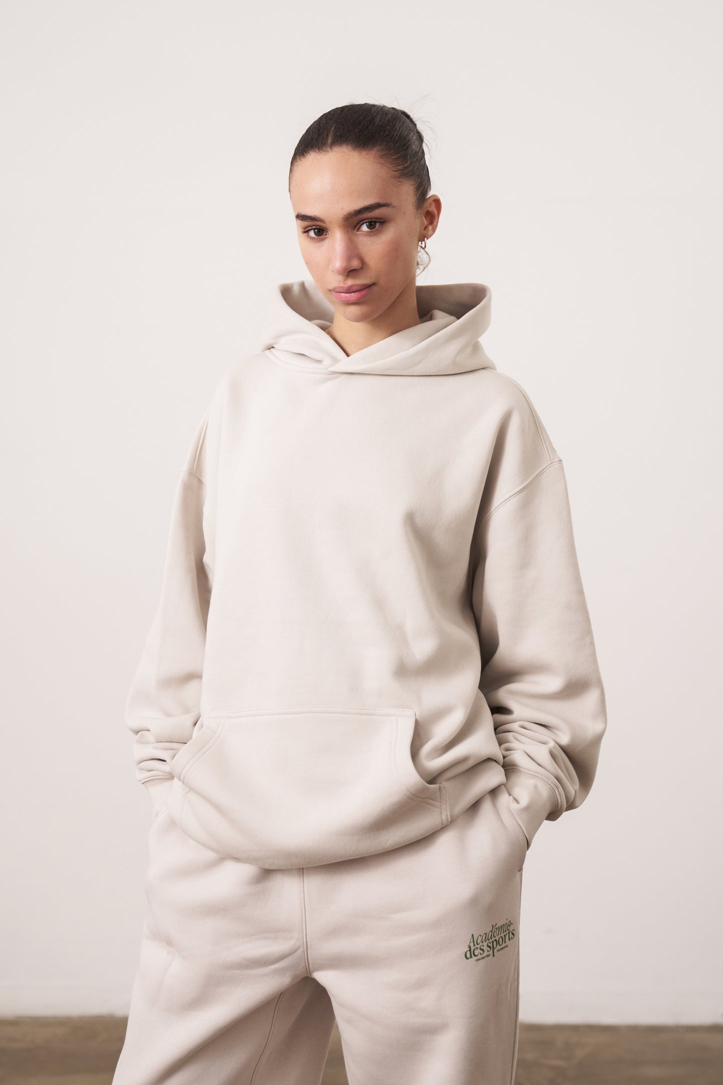 Essentials Premium Hoodie - Bone