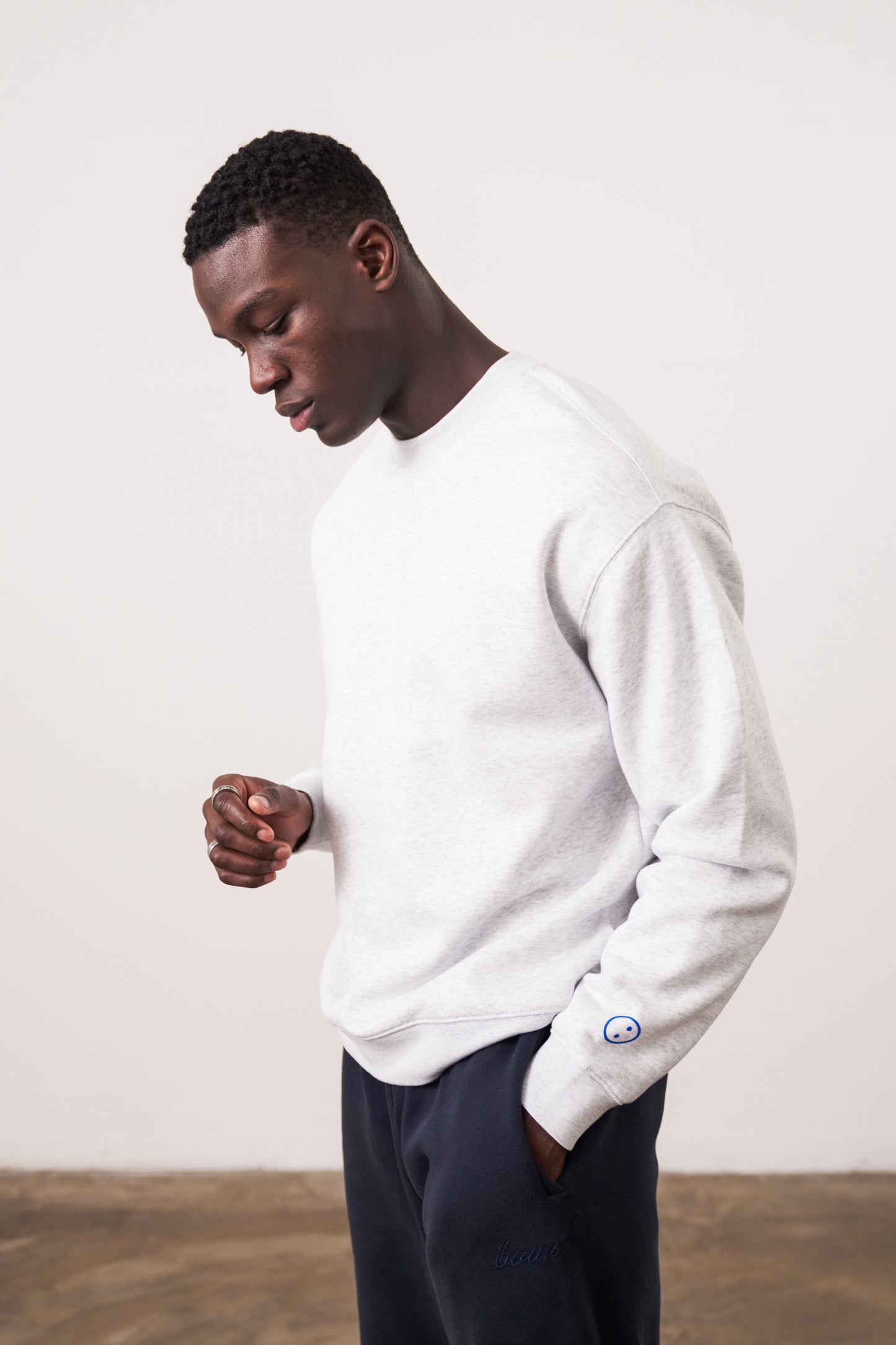 Essentials Premium Sweater - Ash