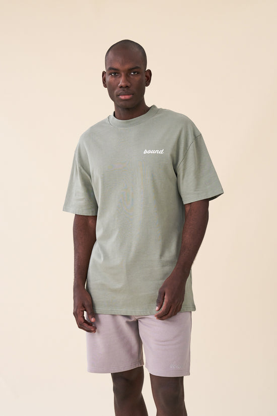 bound 'Hatch' Tee - Sage