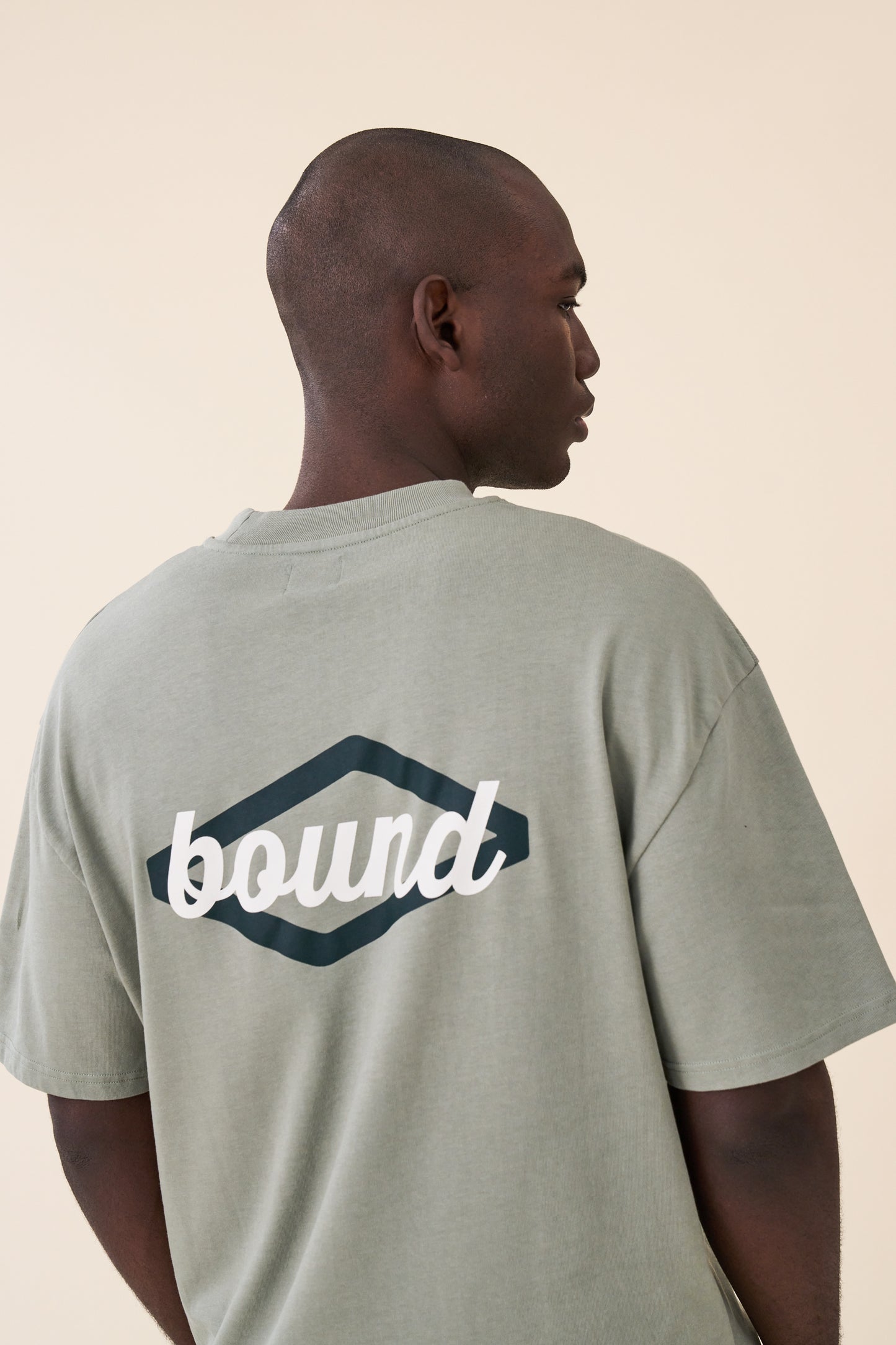 bound 'Hatch' Tee - Sage