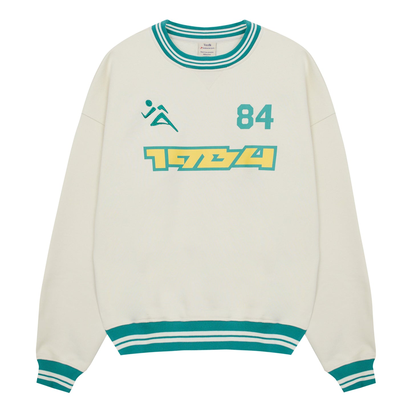 Vice 84 'Played in 1984' Heavyweight Sweater - Ecru